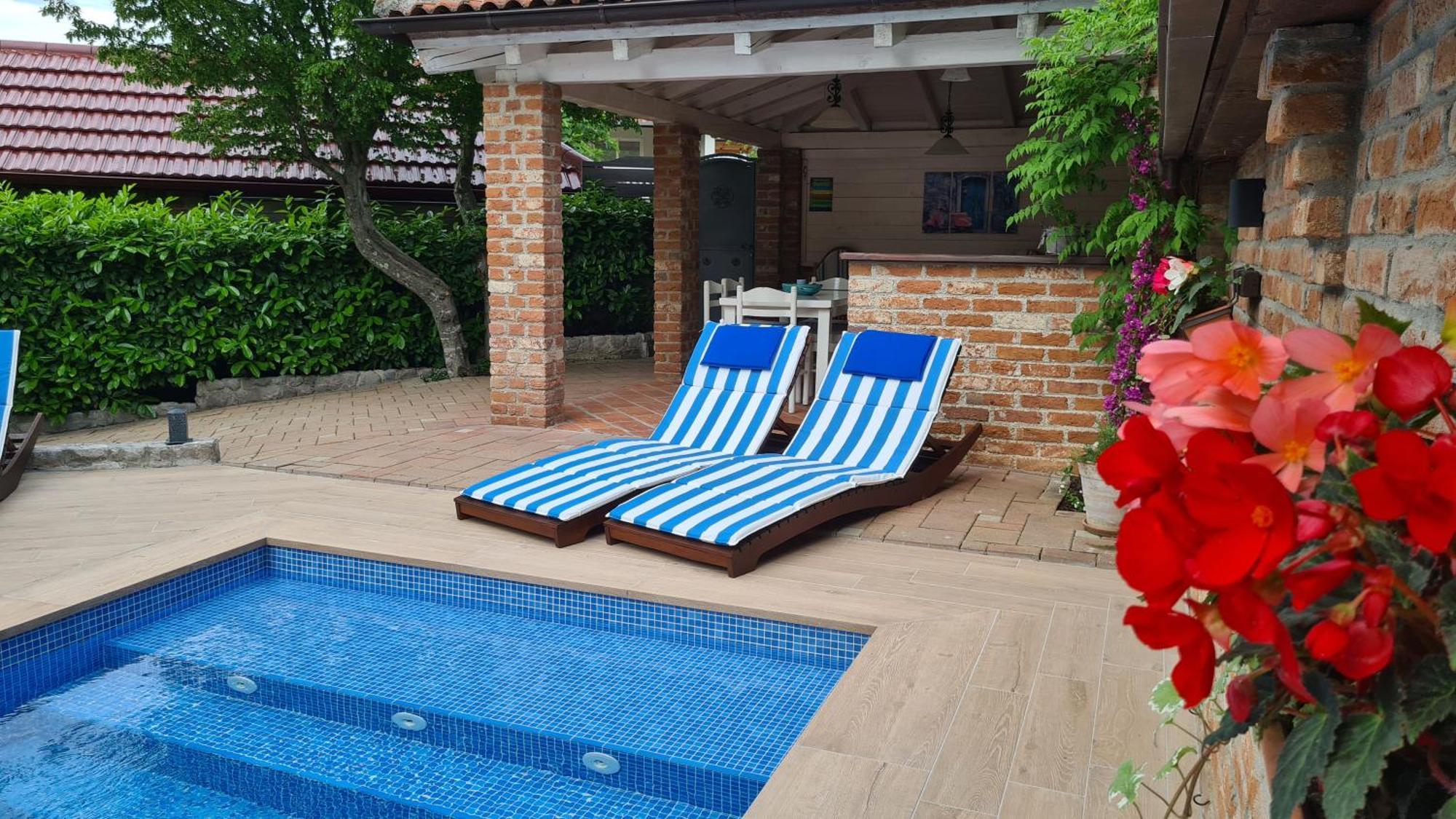 Villa Amalia Apartments Malinska Kültér fotó