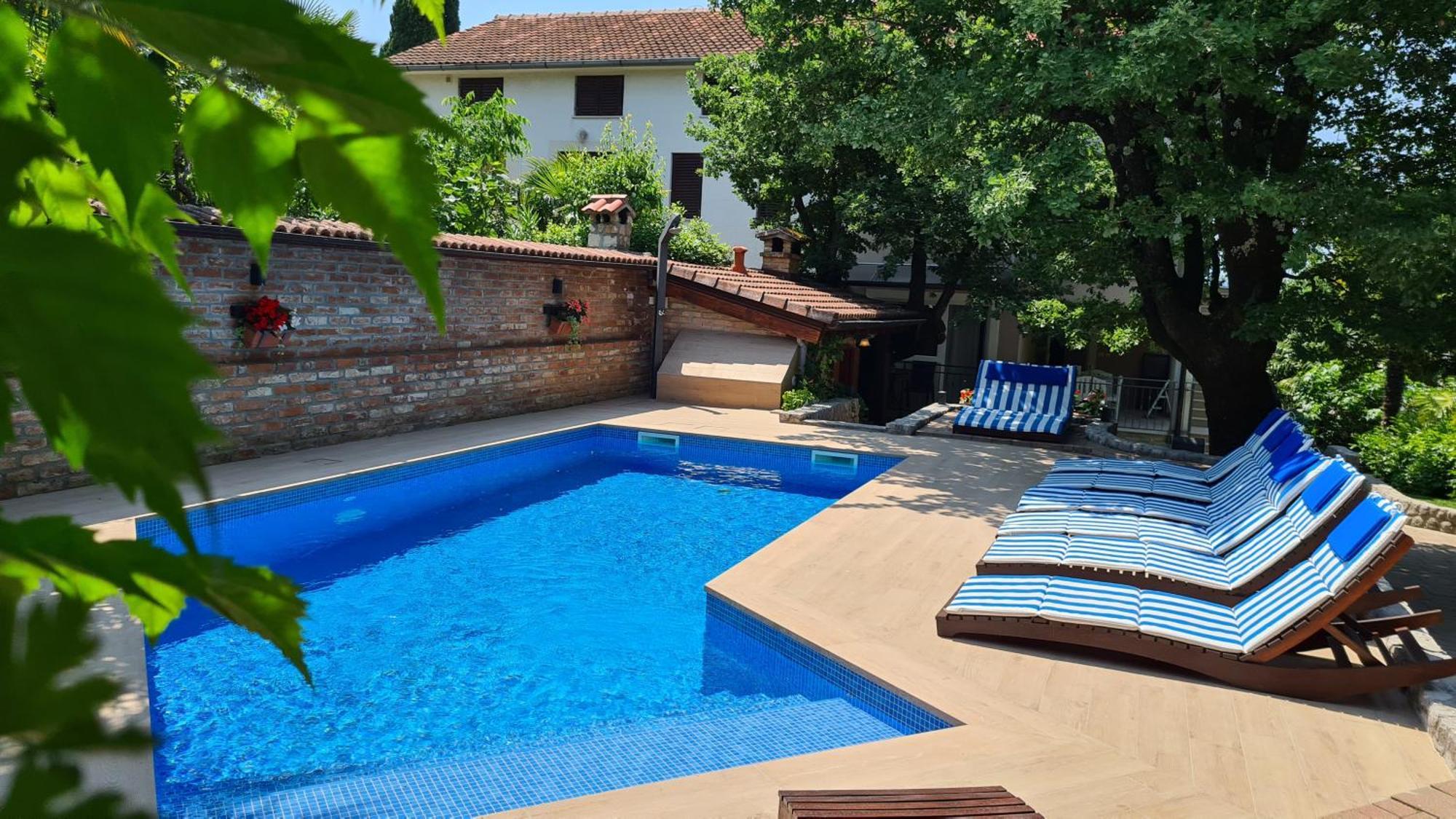Villa Amalia Apartments Malinska Kültér fotó