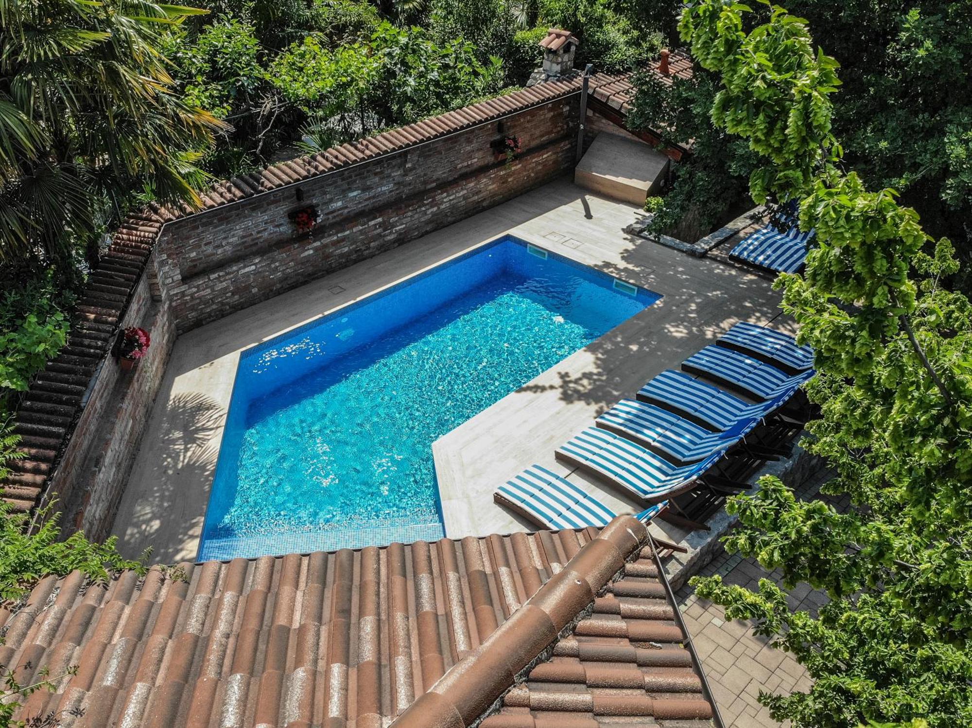 Villa Amalia Apartments Malinska Kültér fotó